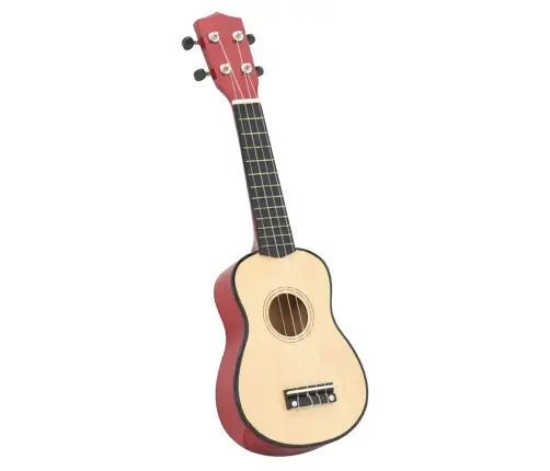 Soprāna Bērnu Ukulele Ar Somu, Dabīga Krāsa, 23
