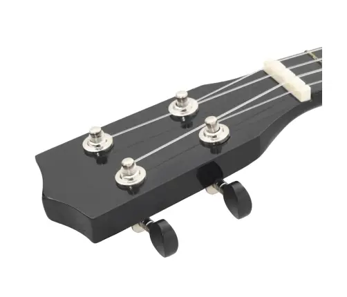 Soprāna Bērnu Ukulele Ar Somu, Melna, 23