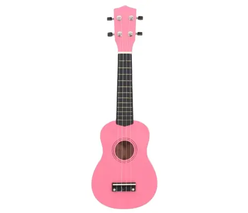 Sopran Ukulele Komplekt Kotiga Lastele Roosa 23"