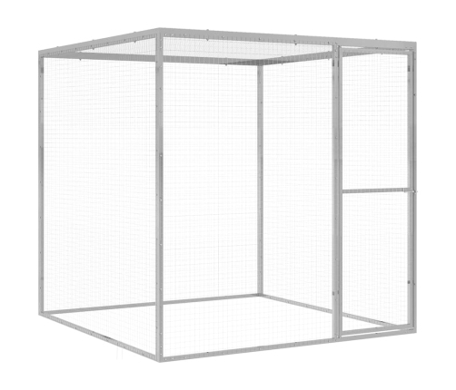 Narvas Katėms, 1,5X1,5X1,5M, Galvanizuotas Plienas