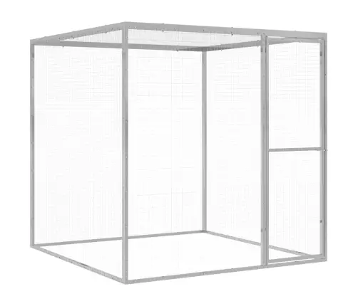 Narvas Katėms, 1,5X1,5X1,5M, Galvanizuotas Plienas