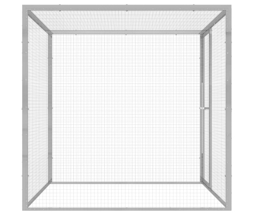 Narvas Katėms, 1,5X1,5X1,5M, Galvanizuotas Plienas