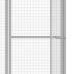 Narvas Katėms, 1,5X1,5X1,5M, Galvanizuotas Plienas