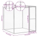 Narvas Katėms, 1,5X1,5X1,5M, Galvanizuotas Plienas