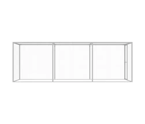 Kaķu Būris, 4,5X1,5X1,5 M, Cinkots Tērauds Vidaxl