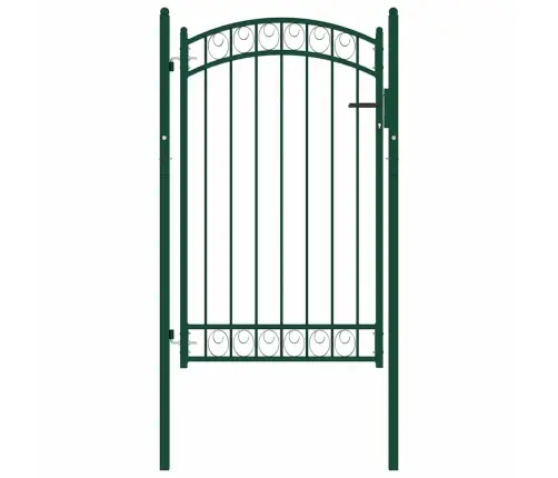 Žoga Vārti Ar Arkveida Formu, Zaļi, 100X150 Cm, Tērauds Vidaxl
