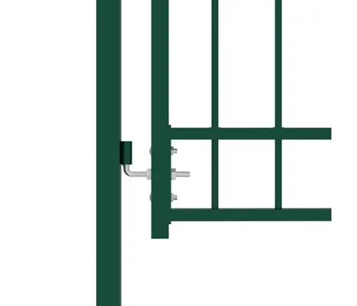 Aiavärav Ogadega, Teras, 100 X 150 cm Roheline