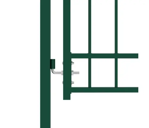 Aiavärav Ogadega, Teras, 100 X 125 cm Roheline