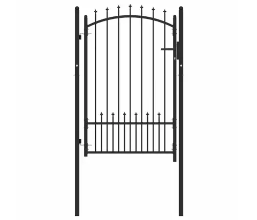Žoga Vārti Ar Slēdzeni Melna 100 X 150 Cm Pulverkrāsots Tērauds Vidaxl