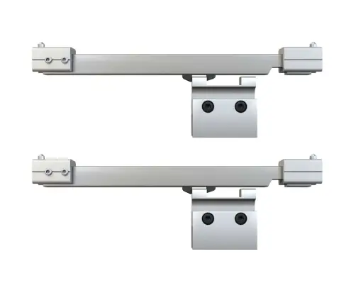 Lükanduks, Pehmed Piirajad, Esg-Klaas Ja Alumiinium 76 X 205 Cm