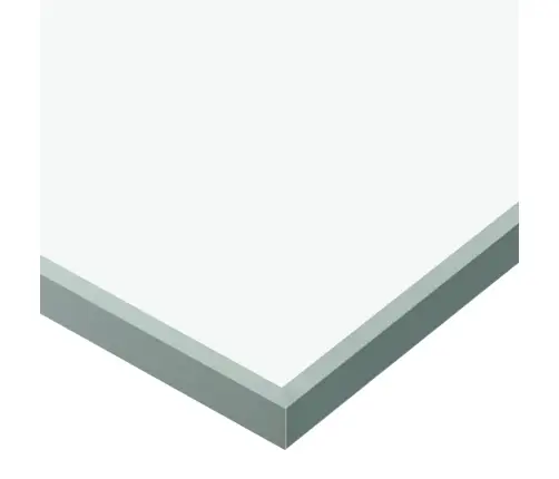 Liuguks, Esg-Klaas Ja Alumiinium, 90 X 205 cm Hõbedane