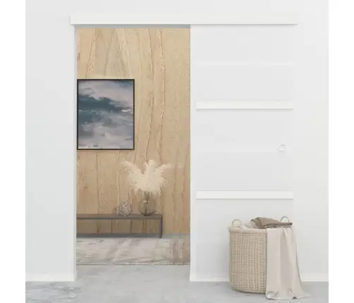 Bīdāmās Durvis, Esg Stikls Un Alumīnijs, 76X205 Cm Vidaxl