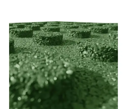 Drošības Flīzes, 24 Gab., Zaļas, 50X50X3 Cm, Gumija Vidaxl