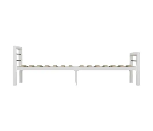 Voodiraam, Valge Ja Must, Metall, 100 X 200 Cm