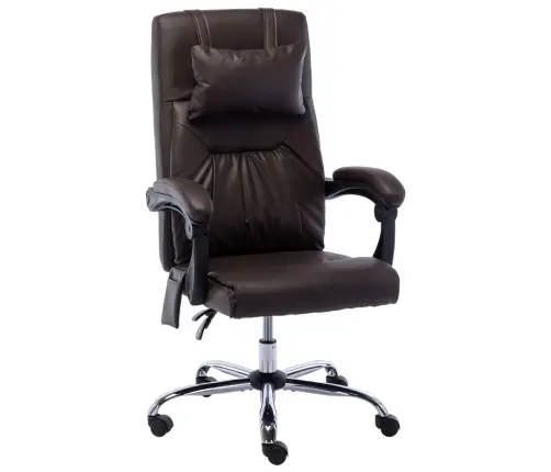 Biroja Masāžas Krēsls, Brūna Mākslīgā Āda Vidaxl