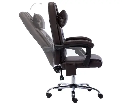 Biroja Masāžas Krēsls, Brūna Mākslīgā Āda Vidaxl
