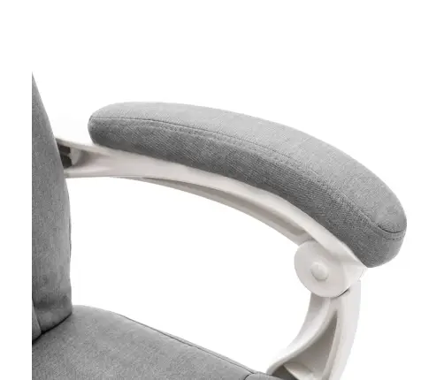 Biroja Masāžas Krēsls, Pelēks Audums Vidaxl