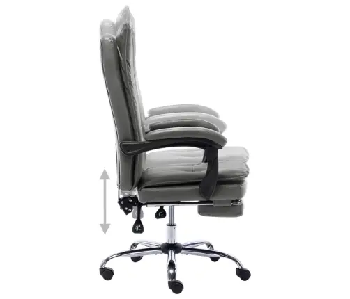 Biuro Kėdė, Antracito Spalvos, Dirbtinė Oda