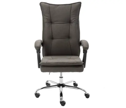 Biroja Krēsls, Pelēks Audums Vidaxl