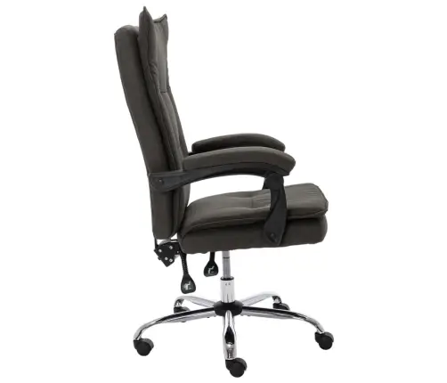 Biroja Krēsls, Pelēks Audums Vidaxl