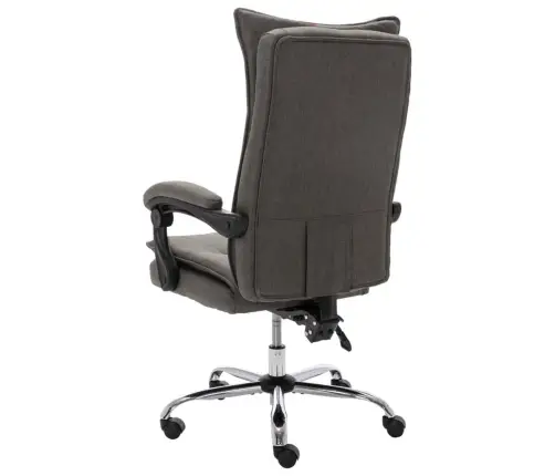 Biroja Krēsls, Pelēks Audums Vidaxl