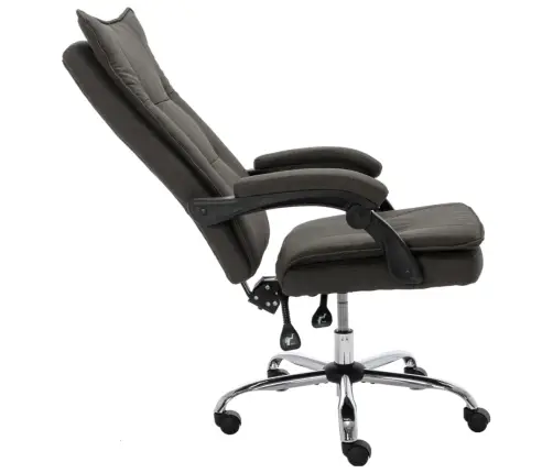 Biroja Krēsls, Pelēks Audums Vidaxl