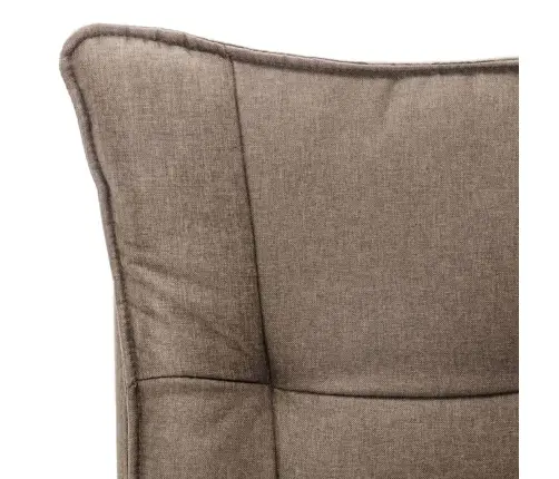 Biuro Kėdė, Taupe Spalvos, Audinys