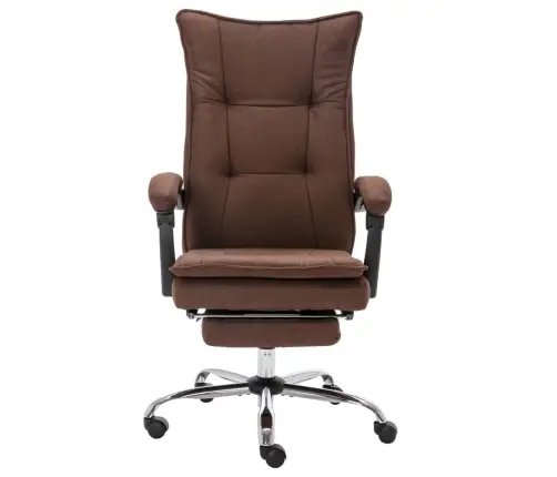 Biroja Krēsls, Brūns Audums Vidaxl