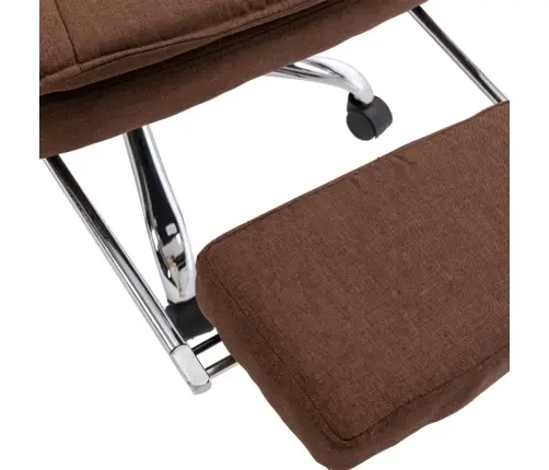 Biroja Krēsls, Brūns Audums Vidaxl