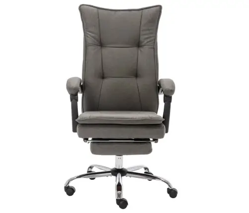 Biroja Krēsls, Pelēks Audums Vidaxl