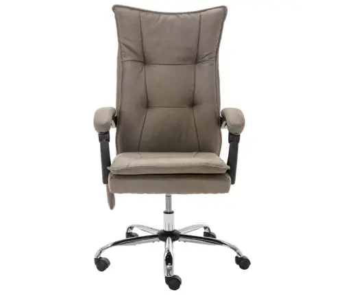 Masažinė Biuro Kėdė, Taupe Spalvos, Audinys