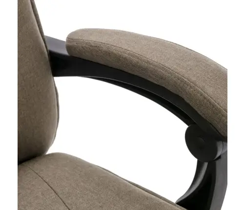 Masažinė Biuro Kėdė, Taupe Spalvos, Audinys