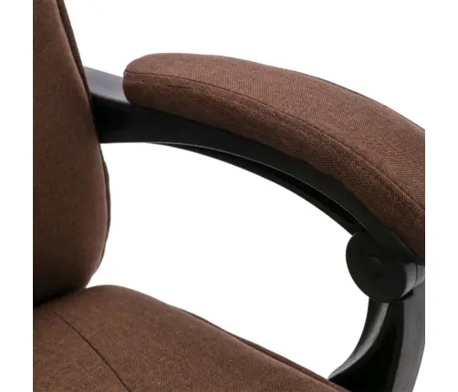 Masažinė Biuro Kėdė, Rudos Spalvos, Audinys