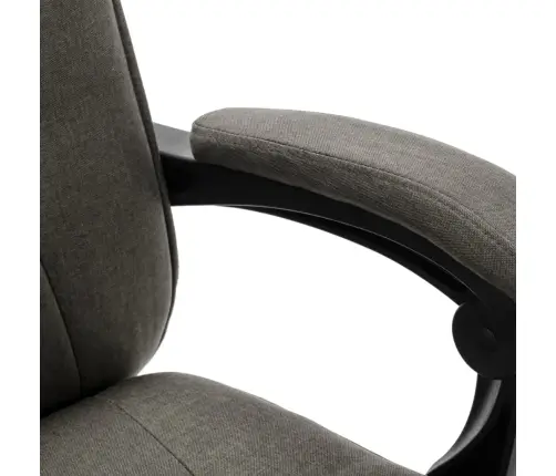 Biroja Masāžas Krēsls, Pelēks Audums Vidaxl