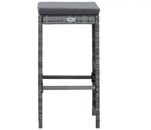 7-Osaline Aia Baarikomplekt Patjadega, Polürotang, Hall