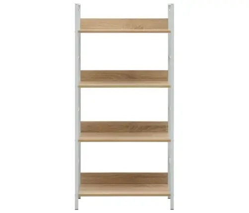 4-Korruseline Raamaturiiul Tamm 60X27,6X90,5 cm Tehispuit 4-Korruseline Raamaturiiul Tamm 60X27,6X90,5 cm Tehispuit