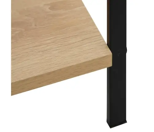 Knygų Lentyna, 5 Aukštų, Ąžuolo, 60X27,6X158,5cm Mediena