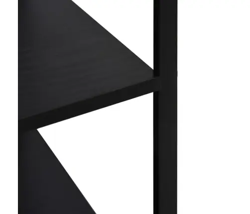 Virtuves Plaukts, Melns, 60X39,6X79,5 Cm, Inženierijas Koks Vidaxl