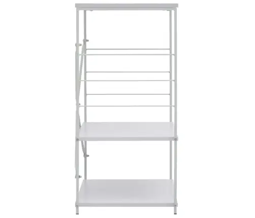 Virtuves Plaukts, Balts, 60X39,6X79,5 Cm, Inženierijas Koks Vidaxl