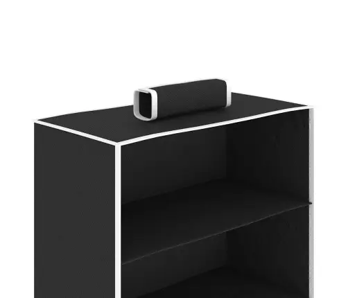 Pakabinamos Spintos Su 10 Lentynų, 2Vnt., Audinys