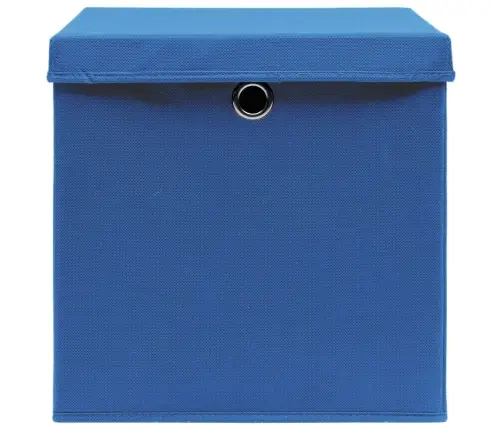 Hoiukastid Kaantega 10 Tk, Sinine, 32 X 32 X 32 cm Kangas