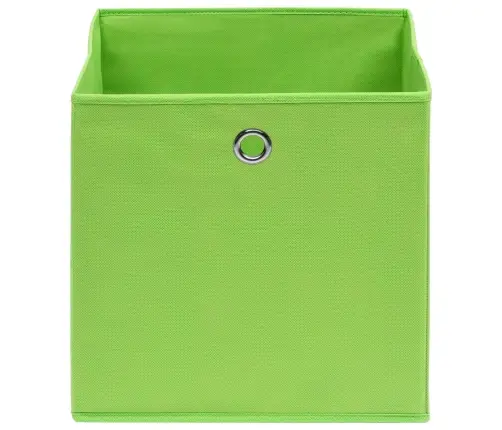 Hoiukastid 4 Tk, Roheline, 32 X 32 X 32 cm Kangas