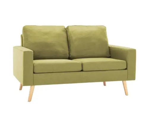 Dvivietė Sofa, Žalios Spalvos, Audinys