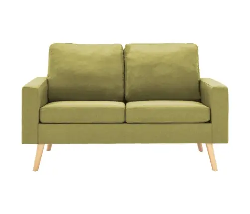 Dvivietė Sofa, Žalios Spalvos, Audinys
