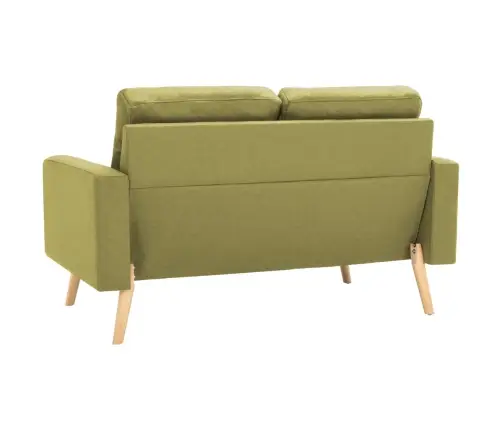 Dvivietė Sofa, Žalios Spalvos, Audinys