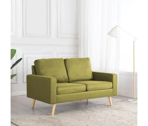 Dvivietė Sofa, Žalios Spalvos, Audinys