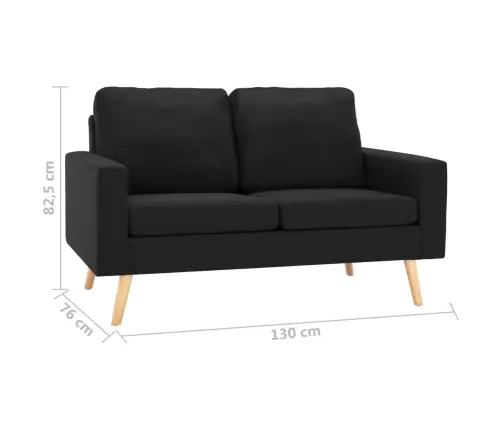 Kahekohaline Diivan, Must Kangas