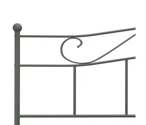 Lovos Rėmas, Pilkos Spalvos, 180X200cm Metalas