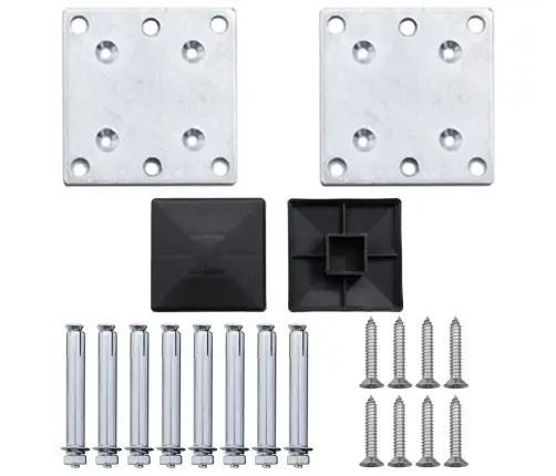 Dārza Žogs, 699X106 Cm, Brūns Wpc Vidaxl