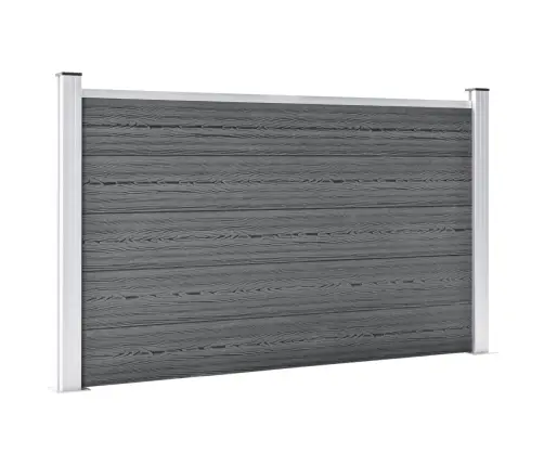 Sodo Tvora, Pilkos Spalvos, 353X106cm Wpc (49073+49075)